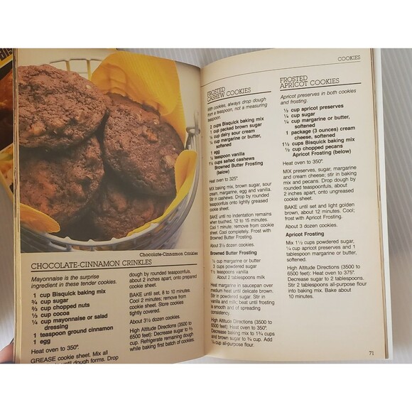 Betty Crocker's 50th ANNIVERSARY Creative Recipes Bisquick Cookbook 2pc Lot 1980 - Picture 10 of 14